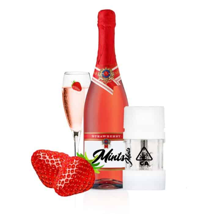 mints strawberry champagne flavor